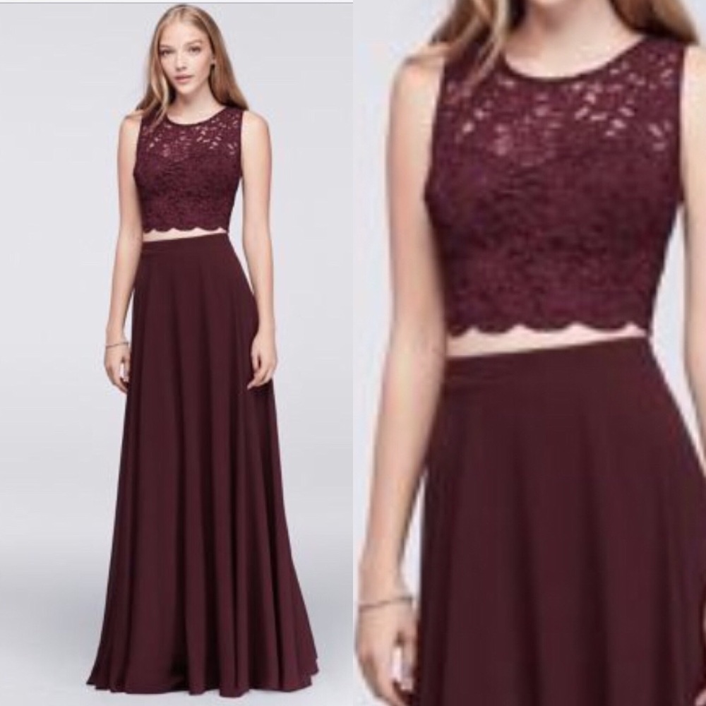 Two Piece Maxi Dress